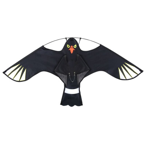 Bird Repeller Kite Simulation  Flash Reflective Repeller Wind  Repeller for Backyard Lawn Farm Garden,1.2m