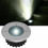 4x Solar-Powered Stainless Steel LED Deck Lights 1