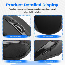Type-C 2.4Ghz Wireless Mouse Available With Usb C Receiver For  Pro And Chromebook Black