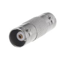 30 Pz BNC Femmina Un BNC Femmina la Sicurezza CCTV Adattatore Connettore Diritto per Il Sistema TVCC Argento