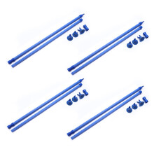 4X Fish Tank Aquarium Air Stone Bubble Wall Aeration Tube Oxygen Pump Diffuser 28 Inch