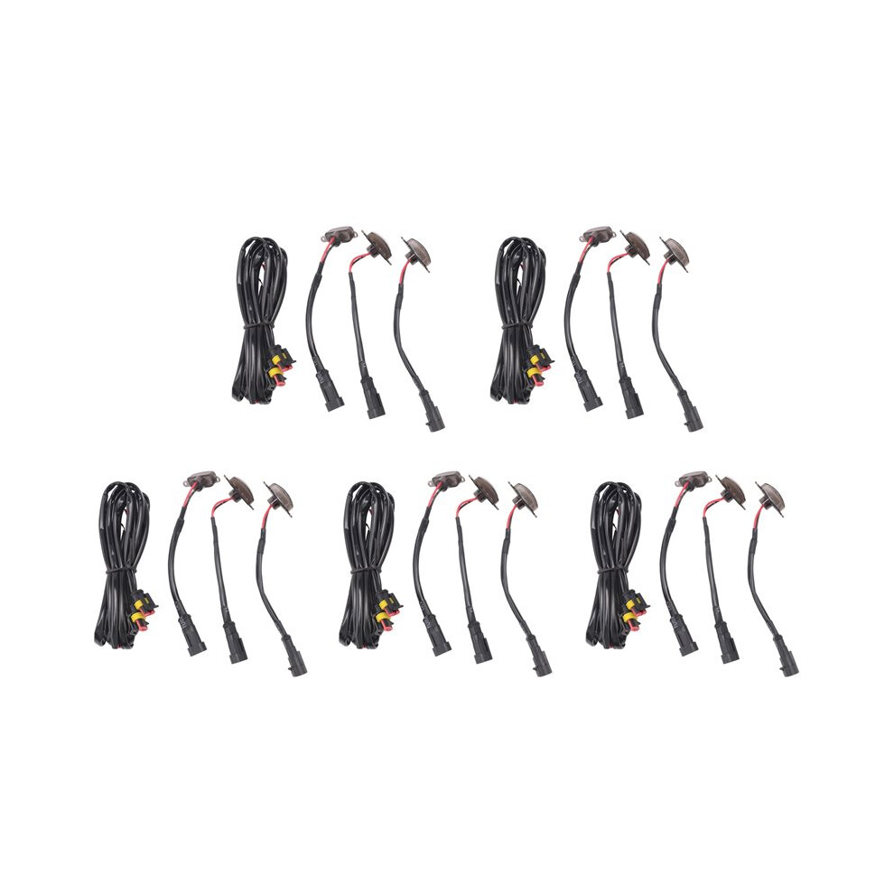 15 Pcs External Led Lights Decoration, Led Front Grille Lights For 2004-2019 F150 Raptor F250 Amber 4711742057233