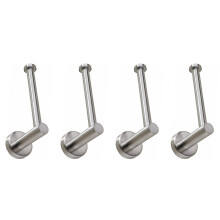 4X Toilet Tissue Paper Roll Holder Stainless Steel Wall Mount for Bathroom Kitchen