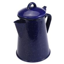 2X 1,2L Emalj Kaffekanna Handte Vattenkokare Tekanna Vintage Heminredning Stjärnhimmelsblå Tekanna Cafe Verktyg