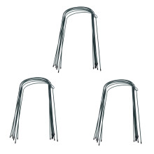 Pflanze Unterstützung Anteil, 24 Pack Halb Runde Metall Garten Pflanzen Stützen, Grün Garten Pflanze Support Ring