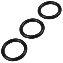 15 Stueck 35mm x 5mm Gummi O Ring Oel Dichtung Dichtschiebe Schwarz