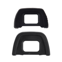 2 Pcs Eye Cup: 1 Pcs DK23 Eyecup Digital Single Lens Reflex Camera & 1 Pcs DK-21 Black Rubber Coated Eyecup Eyepiece