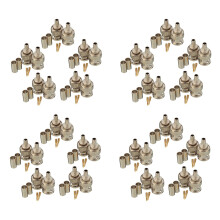 40 Setzt 3-Teilige Bnc-Rg58-Stecker-Crimpverbinder