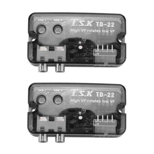 2X Car Audio Decrescente  Out Converter