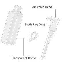 48 Packung 100 Ml Transparente Reise Flaschen Pumpe Flasche Lotion Spender Flasche für Wasser, Massage öl, Shampoo