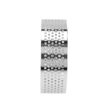 30 Stück Rundes Dessert Edelstahl Perforierte Obst Kuchen Quiche Kuchen Mousse Form Küche Back Form 6cm