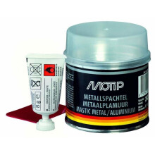 Epoxy metaalvulling - MOTIP - 2 componenten - Waterbestendig - Gemiddelde tot hoge viscositeit - Voor metaal - Tube