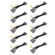 10X Car Rear View Camera Adapter Wire Harness Cable Video Connector for CRV EXI 2012-2016