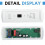 2X 297370600 Upgraded Freezer User Control Display Board Assembly Compatible for 7