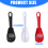 Convenient Strainer Cooking Spoon Featuring Grinding-Red 1PC 4