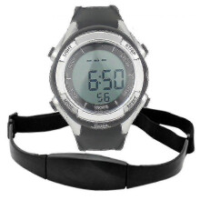 Polar Heart Rate Monitor Watch - Waterproof Fitness Sport Running HRM with Wireless Pulse Sensor MSPHX