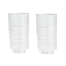 2 St Slangadaptrar Kompatibel med Airmini Slangadapter, Slangreseadapter Ansluter Alla 22 mm Maskdiametrar