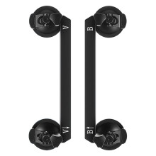För Starlink V3/V4 Enkel Installation Sugkoppsfäste för Bilen Vibrationssäkert Taklucka och Bilfönster Invändigt