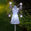 2 Pack Angel Solar Lights Outdoor, Stake Lights 7
