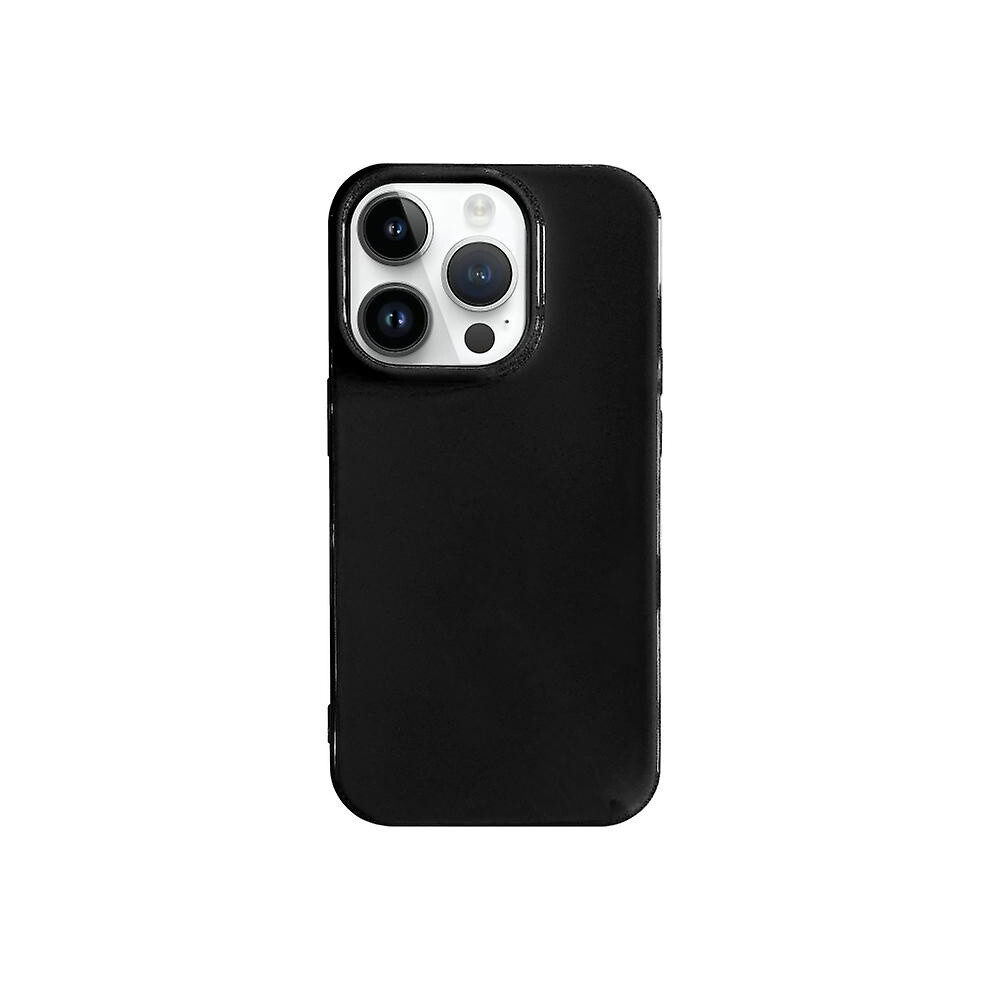 Compatible Iphone 14 Pro Shockproof Solid Color Tpu Phone Case: Black 337224219049