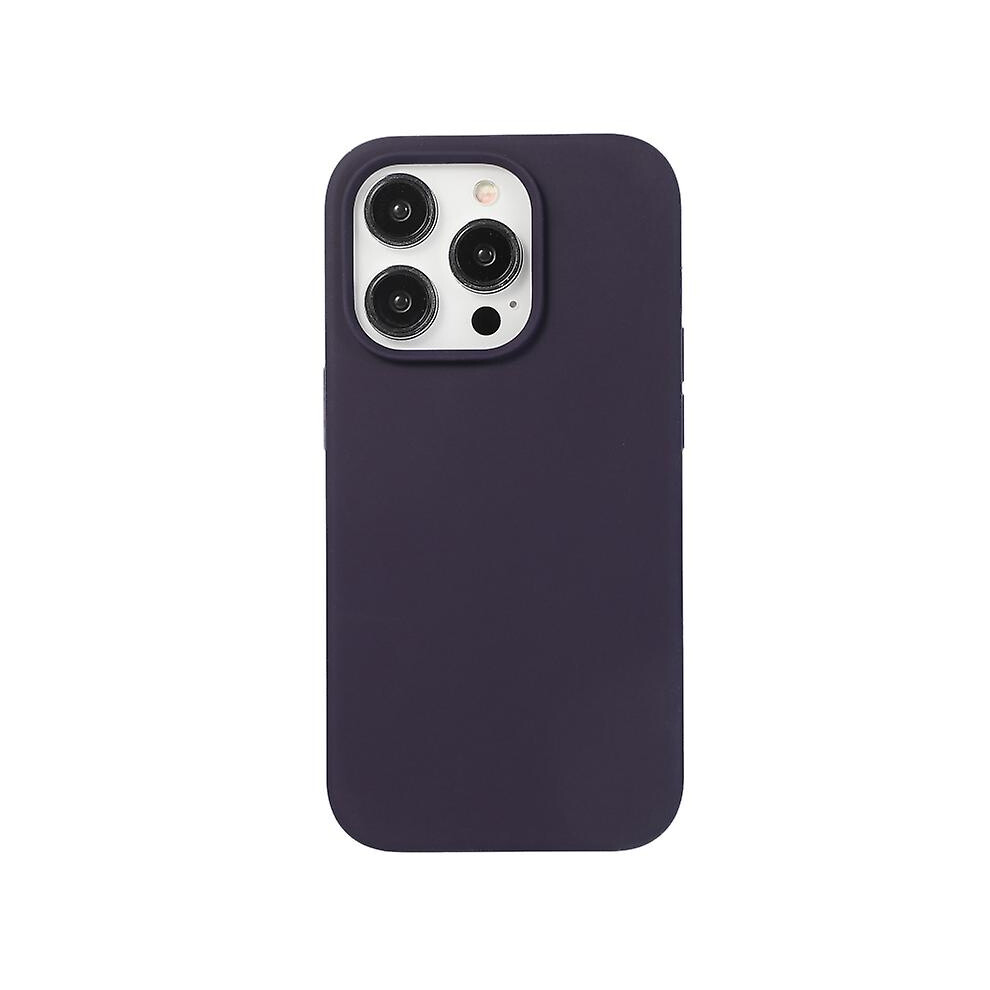 Compatible Iphone 14 Plus Liquid Silicone Phone Case:berry Purple 6005829416456