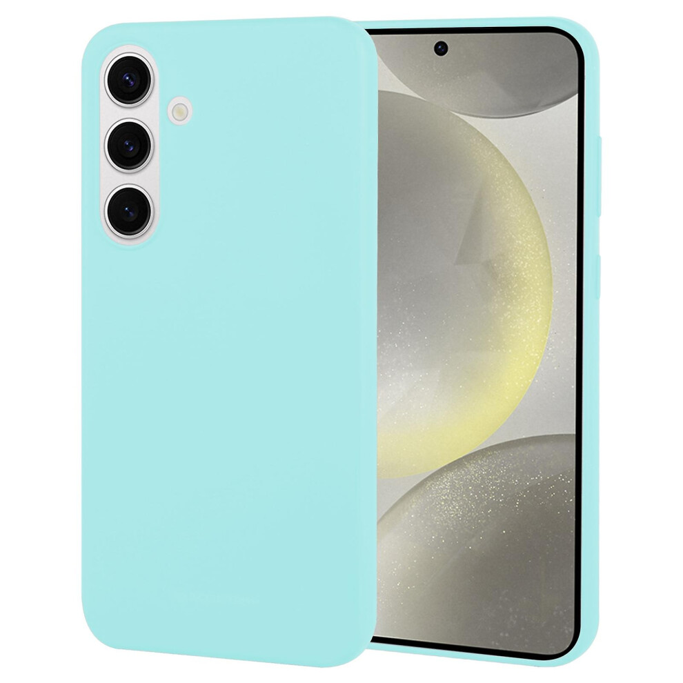 Compatible Samsung Galaxy S24 5G Goospery Soft Feeling Liquid Tpu Soft Phone Case:mint Green 3225532135144