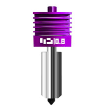 MPVD Hotend for P2S H2D H2S A1 A1 Nozzle Upgrade Anti-Stick Filemant High Hardness 3d Printer 0.8mm