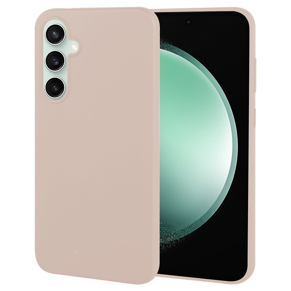 Compatible Samsung Galaxy S23 Fe 5G Goospery Soft Feeling Liquid Tpu Soft Phone Case:apricot 5421786256897