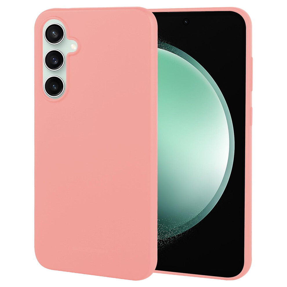 Compatible Samsung Galaxy S23 Fe 5G Goospery Soft Feeling Liquid Tpu Soft Phone Case: Pink 5421786256934