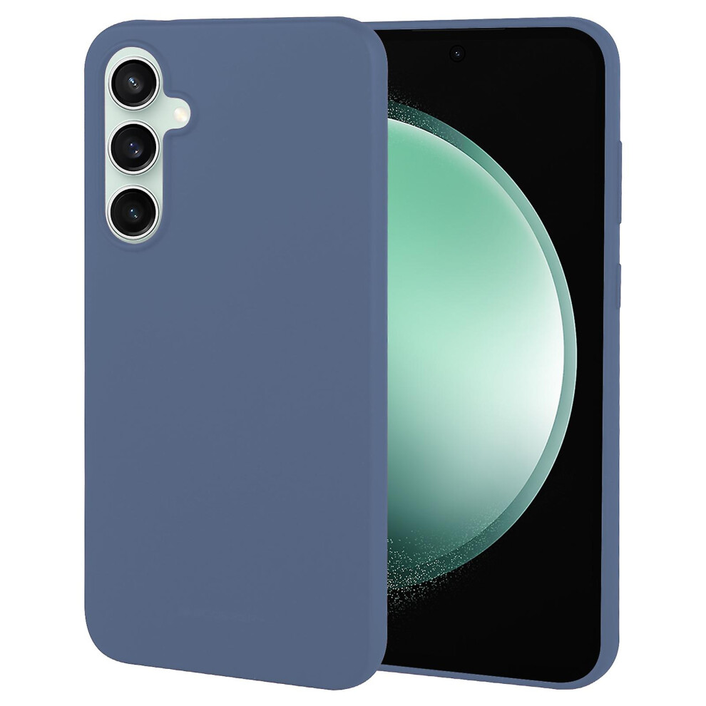 Compatible Samsung Galaxy S23 Fe 5G Goospery Soft Feeling Liquid Tpu Soft Phone Case:dark Blue 5421786256910