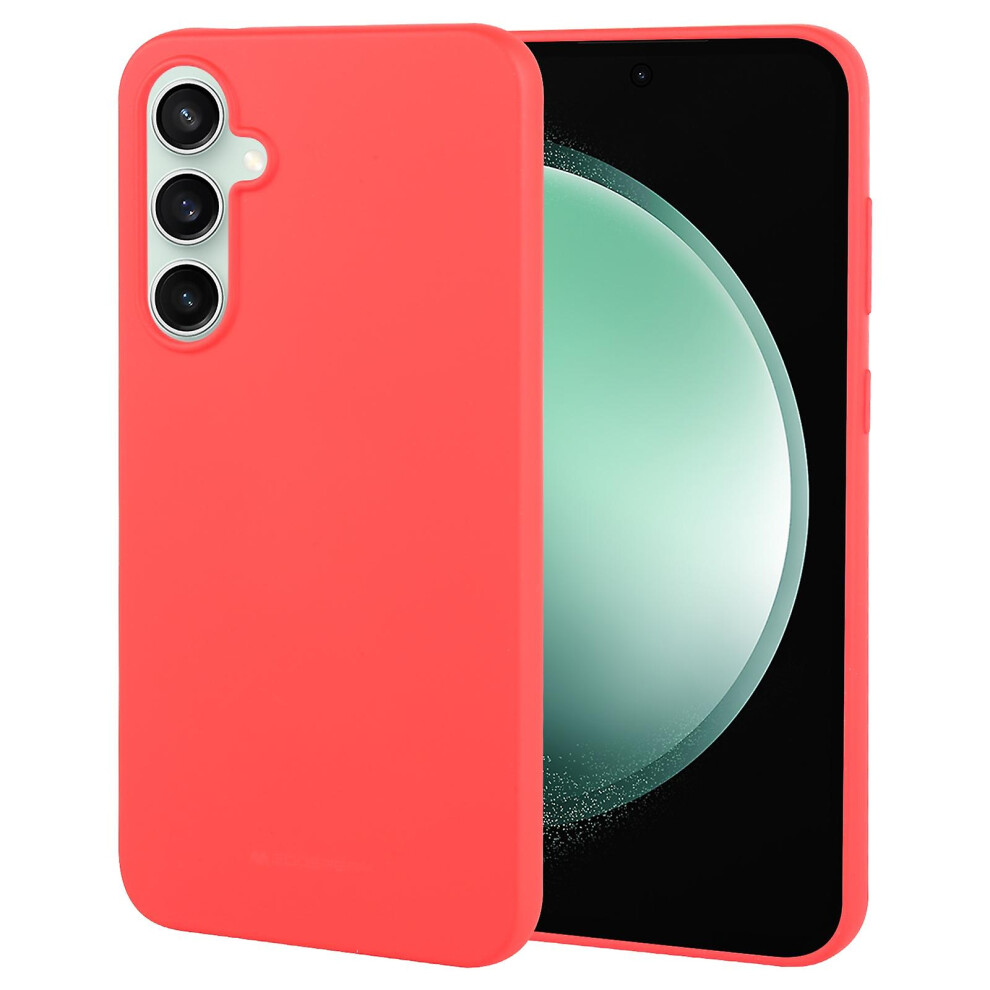 Compatible Samsung Galaxy S23 Fe 5G Goospery Soft Feeling Liquid Tpu Soft Phone Case: Red 5421786256941
