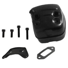 365 371 Muffler Kit 372 XP 362 385 390 XP Chainsaw for Gasket Outdoor Parts Tool Yard Assembly Bolts