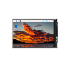 3.5 Inch Touch Screen for Raspberry Pi 5 480x320 TFT LCD SPI Interface 50 FPS TFT Display Module for RPi 4B 3B+ 3B Zero