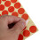 75X 19mm Circles Round Code Stickers Self Adhesive Sticky Labels Red 8