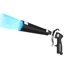 Car Cleaning Gun High Pressure Air Blower Gun Detailing Tool with Air Compressor Accessories 2 Nozzle for Dust Removal