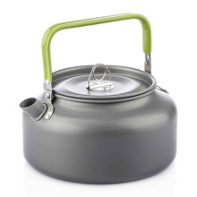 Portable Outdoor Water Kettle Water Pot Teapot Coffee Pot Indoor Aluminum Alloy Tea Kettle Hiking Picnic Pot 1.6L