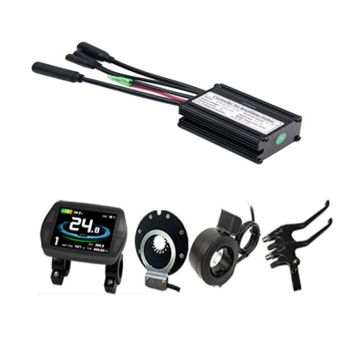 36V/48V Electric Sine Wave Controller Set LCD Colorful Screen Instrument  Display Scooter Controller