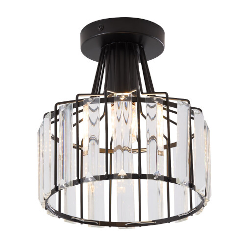 Living And Home E27 Modern Crystal Ceiling Light