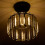 Living And Home E27 Modern Crystal Ceiling Light 2