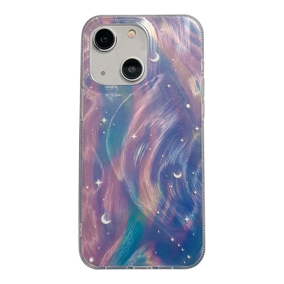 Compatible Iphone 12 Pro Dual-Layer Gradient Dream Starry Acrylic Hybrid Tpu Phone Case 6006271345530