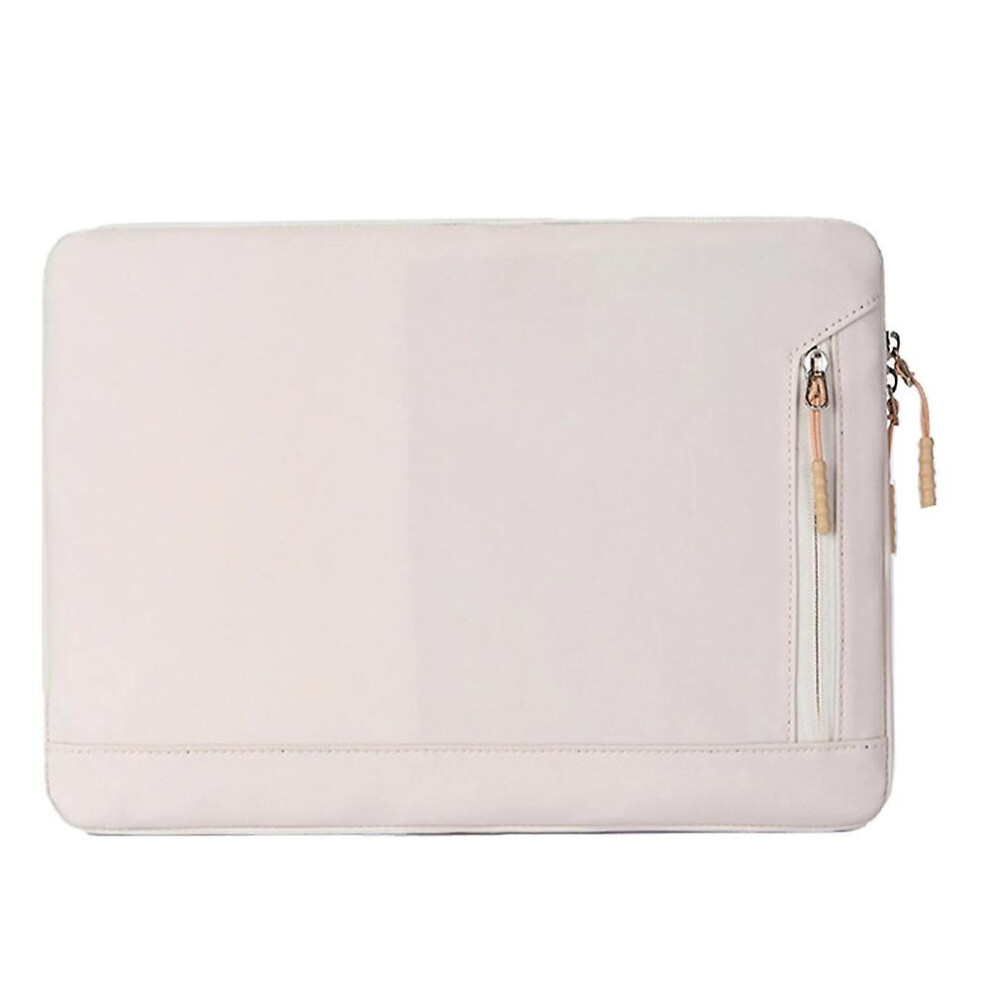 Laptop Sleeve Case 13.3 14.6 15.6 Inch Notebook Bag Tablet Waterproof Case Compatible Macbook Air Pro Lenovo Hp Dell Men Women:13.3inch- Beige 3042090298766
