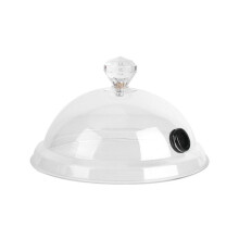 Molecular Cuisine Räucherhaube, Lebensmittelechter Deckel, Kuppelabdeckung für Räucherzubehör, Rauchaufguss, Kuchen, Steak, Abdeckung B
