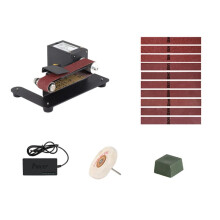 250W 775 Belt Sander Electric Bench Grinder Sanding Machine 7 Speed Small Grinder Sharpener for Woodworking US Plug