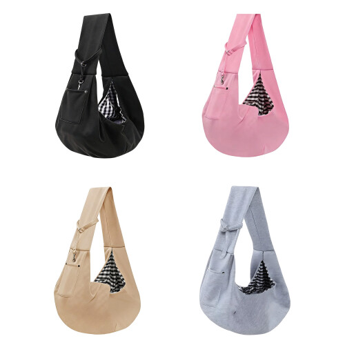Comfortable Shoulder Pet Transport Shoulder Bag Casual-Khaki 1