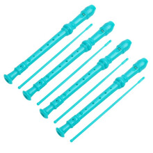 Flauto Dolce per Bambini A 8 Fori In ABS Verde, Strumento per Flauto Entry-Level A 8 Fori per Principianti