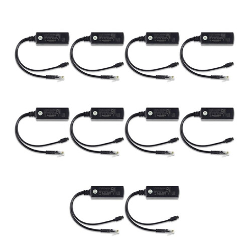 10X Module D'Alimentation POE Standard Isole Separateur 48V A 5V2.4A Separateur D'Interface USB