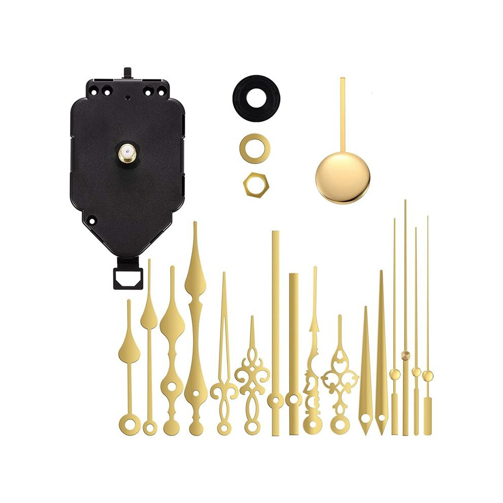 Wall Silent Pendulum Quartz Clock Movement, Pendulum Clock Mechanism Parts Motor Replacement Diy Repair Parts 4711095334890