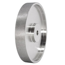 CBN Grinding Wheel, 6Inch Dia x 1Inch Wide, with 1/2Inch Arbor, Diamond Grinding Wheel for Sharpening HSS, 240 Grit