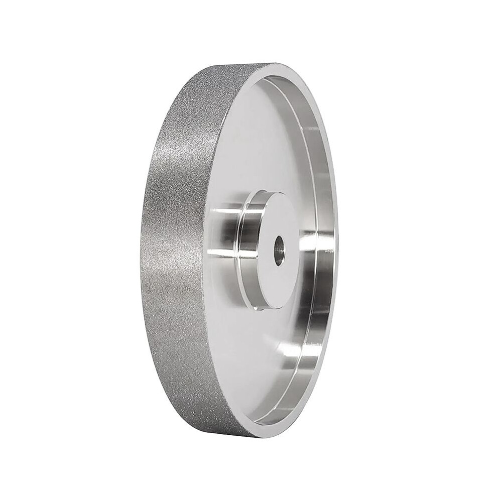 Cbn Grinding Wheel, 6Inch Dia X 1Inch Wide, With 1/2Inch Arbor, Diamond Grinding Wheel For Sharpening Hss, 240 Grit 6032982477802