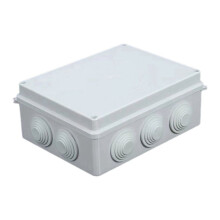 Scatola di Giunzione Impermeabile IP65 In Plastica ABS Antipolvere Universale per Progetti Elettrici da Esterno e da Interno